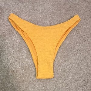 Holister Yellow Bikini Bottom